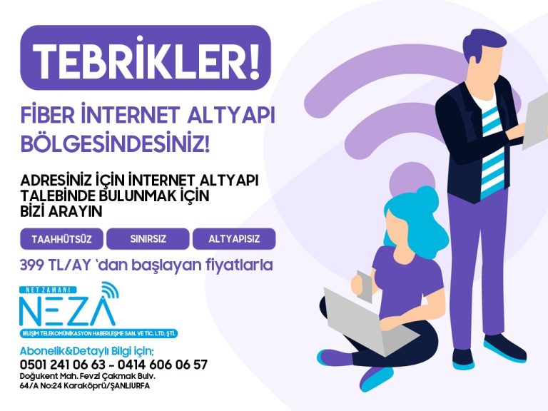 Şanlıurfa Merkezde Altyapısız İnternet Çözümleri – NezaNET ile Uydu İnternet Konforu